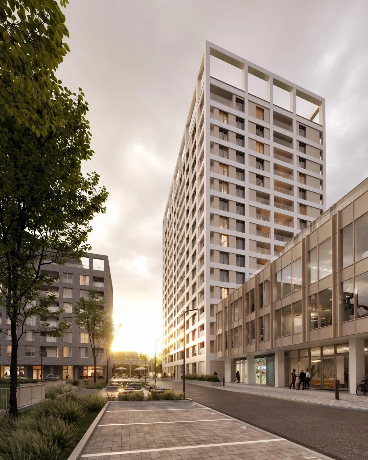 Business Center Bajkal 2, iný pohľad