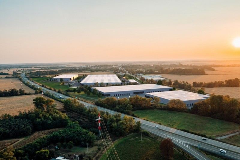 GARBE Park Brno South, Pohořelice, letecký pohľad