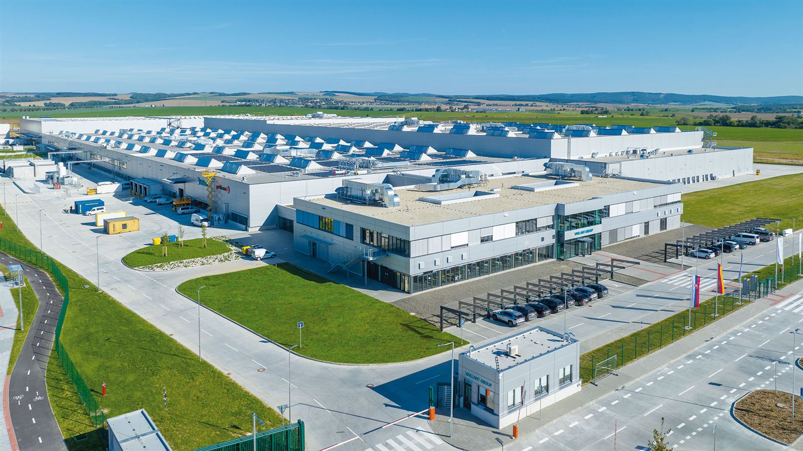 Závod Vaillant Group v Senici, iný pohľad